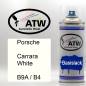 Preview: Porsche, Carrara White, B9A / B4: 400ml Sprühdose, von ATW Autoteile West.